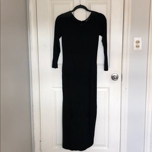 Black Midi Dress by Benjamin Jay Size S